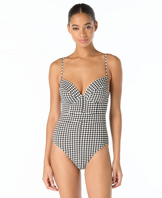 Michael Kors Women's Underwire One-Piece Swimsuit - Macy's | Macy's