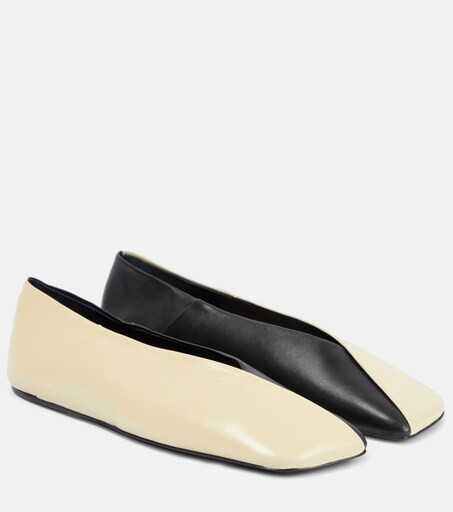 Leather ballet flats | Mytheresa (US/CA)