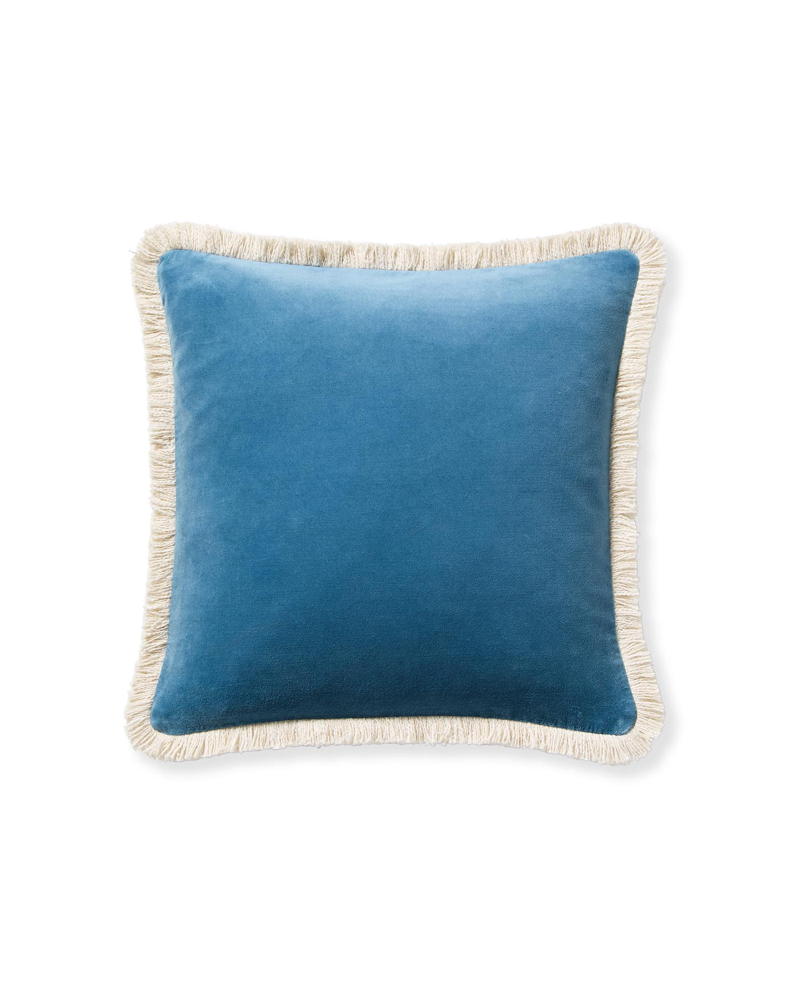 Bowden Velvet Pillow | Serena and Lily