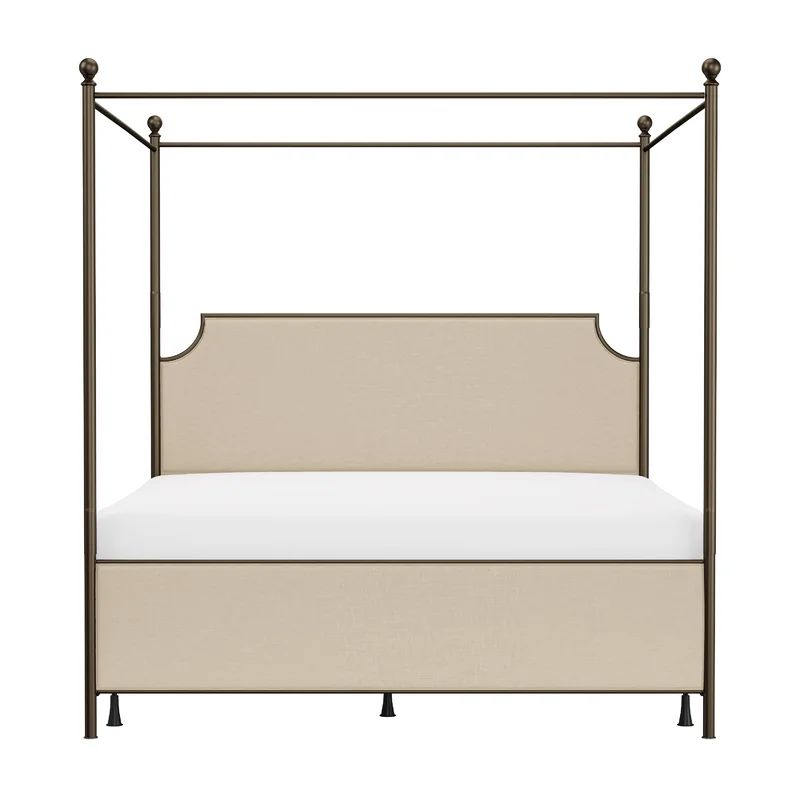 Poteau Low Profile Canopy Bed | Wayfair Professional