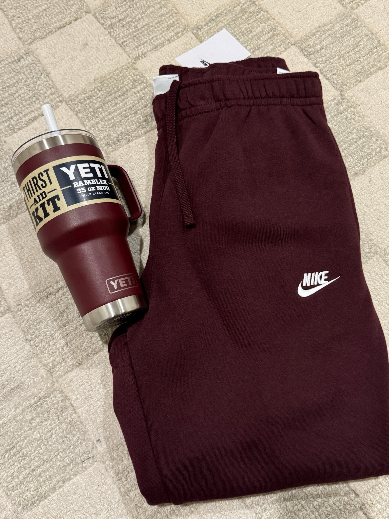 Couple random finds I picked up today from dicks . Sweats look like they run a little small. I got a men’s L but they are small on me need to return for xl .Obsessed with this color !  Also linked sweatshirt as well. 

Follow my shop @shaynaslife on the @shop.LTK app to shop this post and get my exclusive app-only content!

#liketkit #

#LTKFindsUnder50 #LTKFindsUnder100