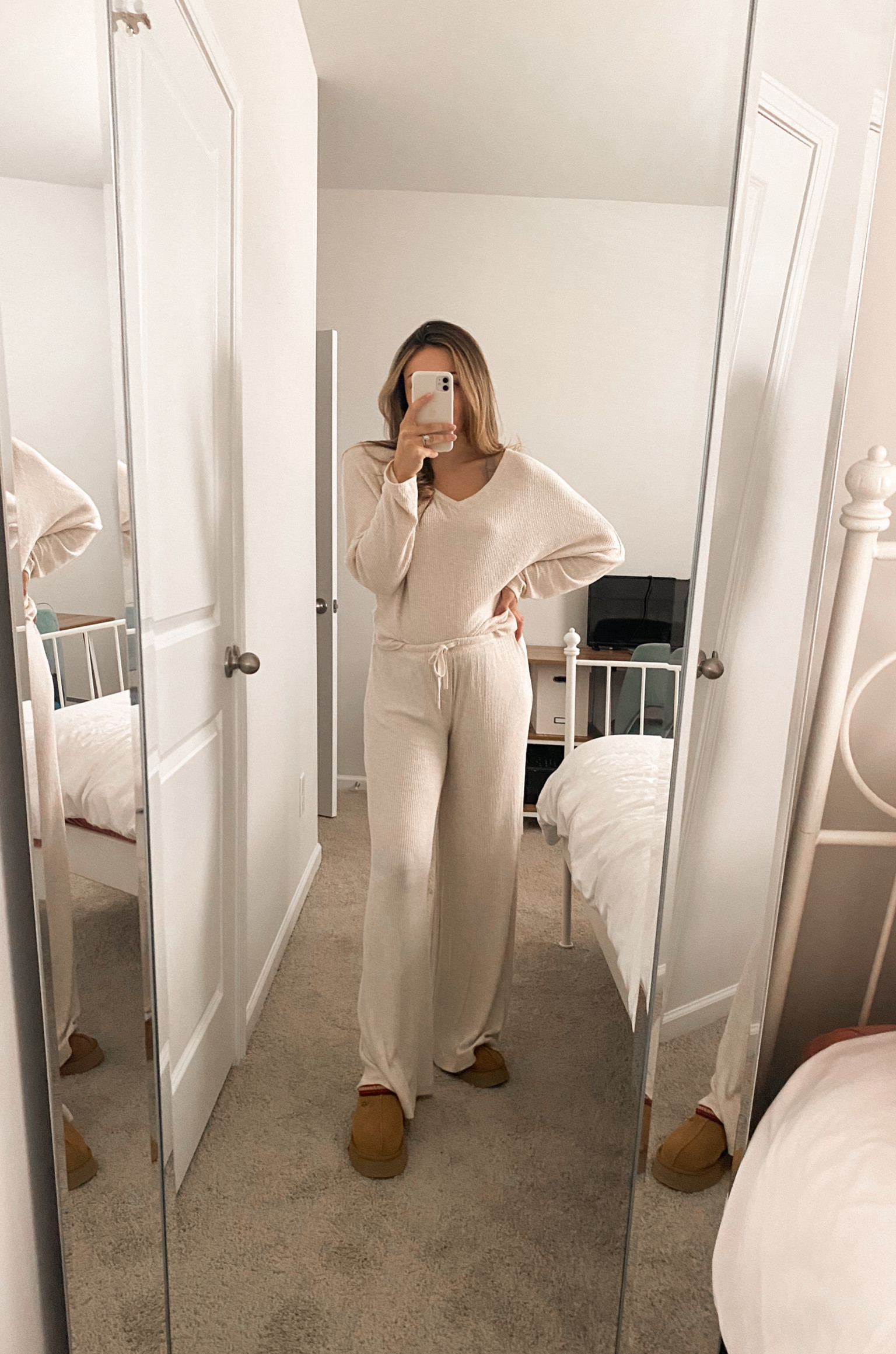 Comfy postpartum pajama set! Living in this for the cooler months. 

Wearing size Small 🤍



#LTKTravel #LTKHoliday #LTKFindsUnder50