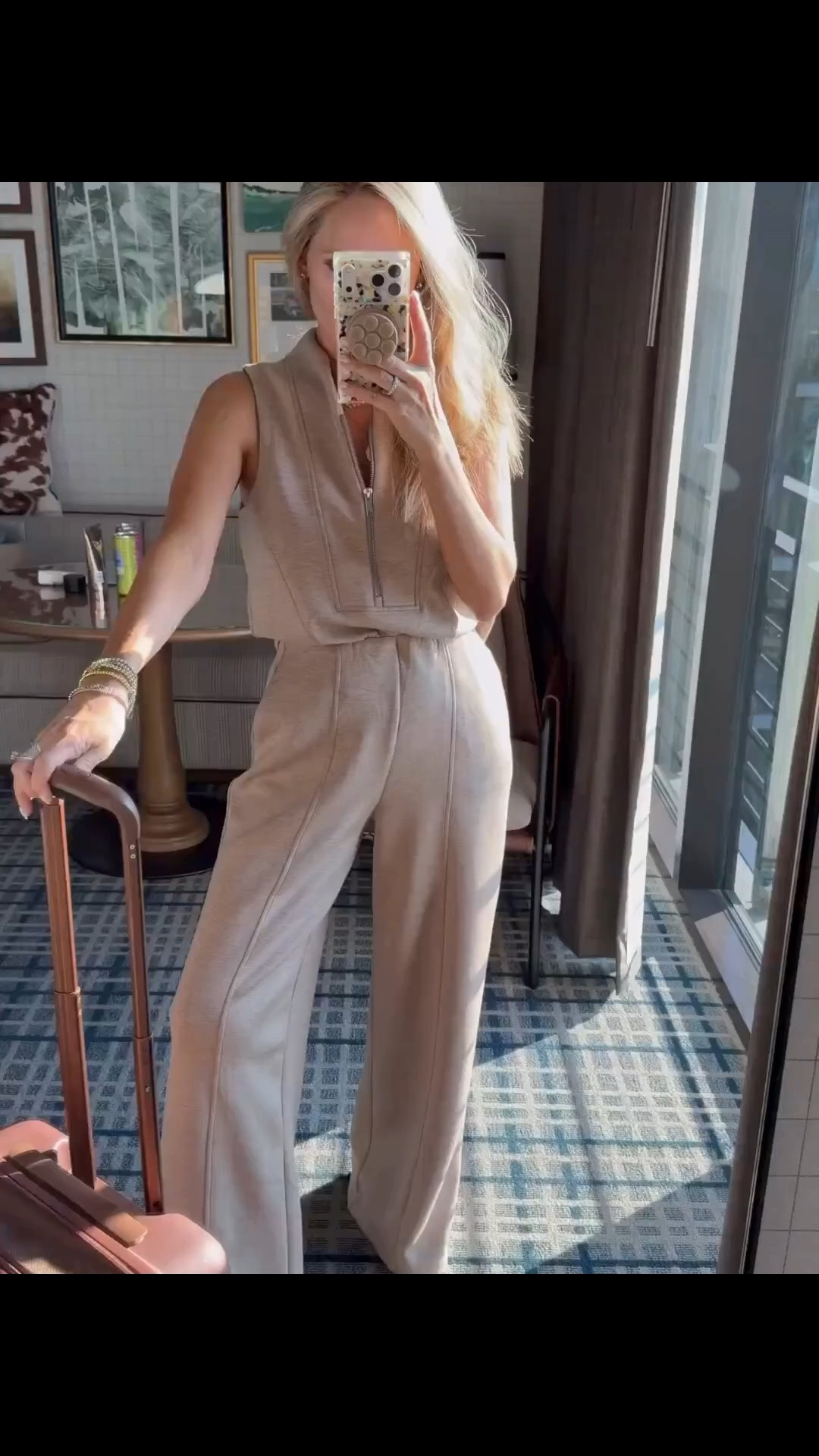20% off my travel
Jumpsuit. Code: ICON20
Wearing small
So soft & luxe

#LTKootd #LTKTravel #LTKOver40