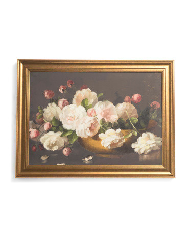 24x18 Still Life Of Roses Wall Art | TJ Maxx