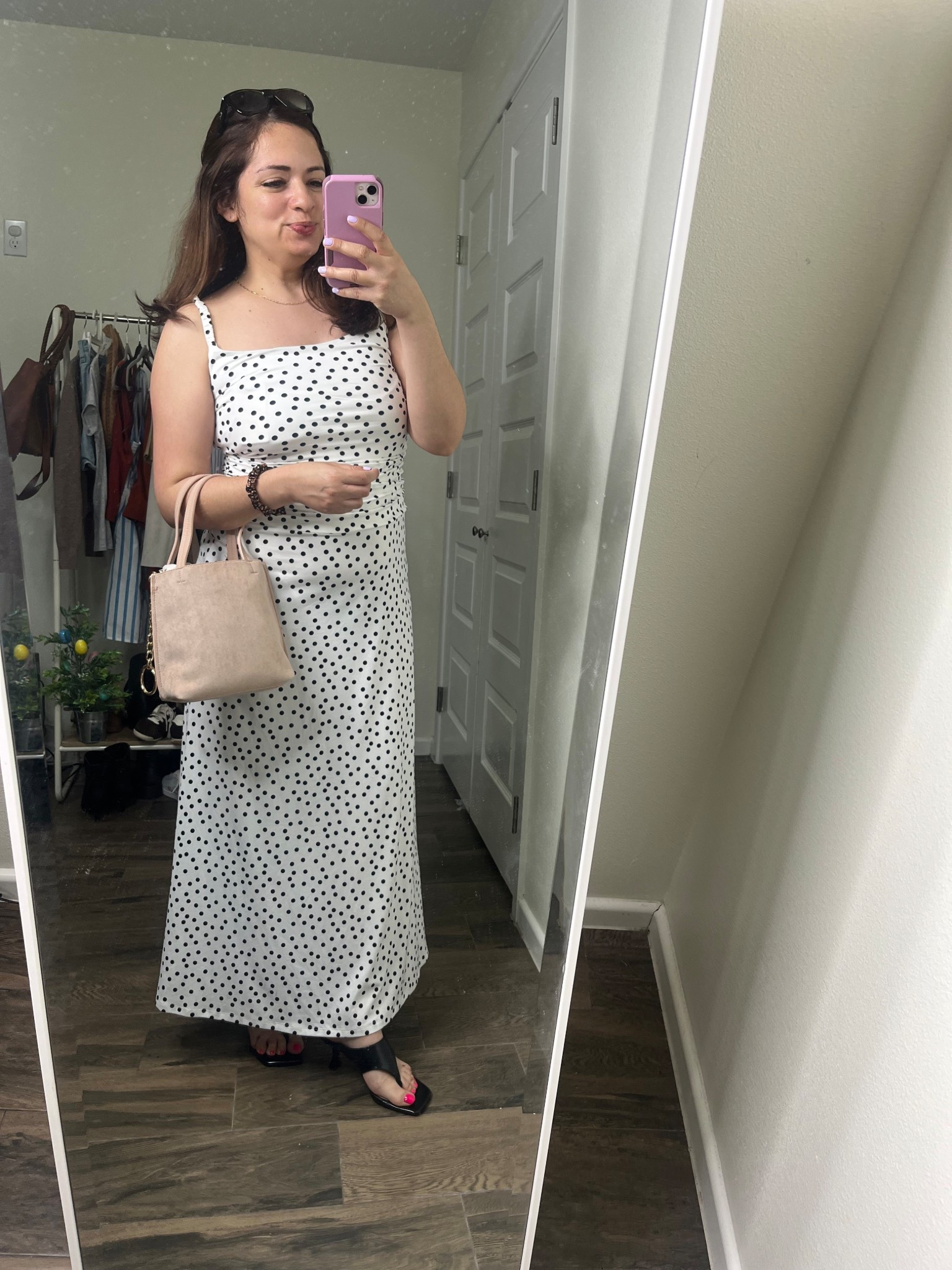 Just can’t stop gushing over how cute and comfy this Polka dot dress is and I’m so excited to share with you all it’s on sale for $22, size small 


#LTKSaleAlert #LTKPetite