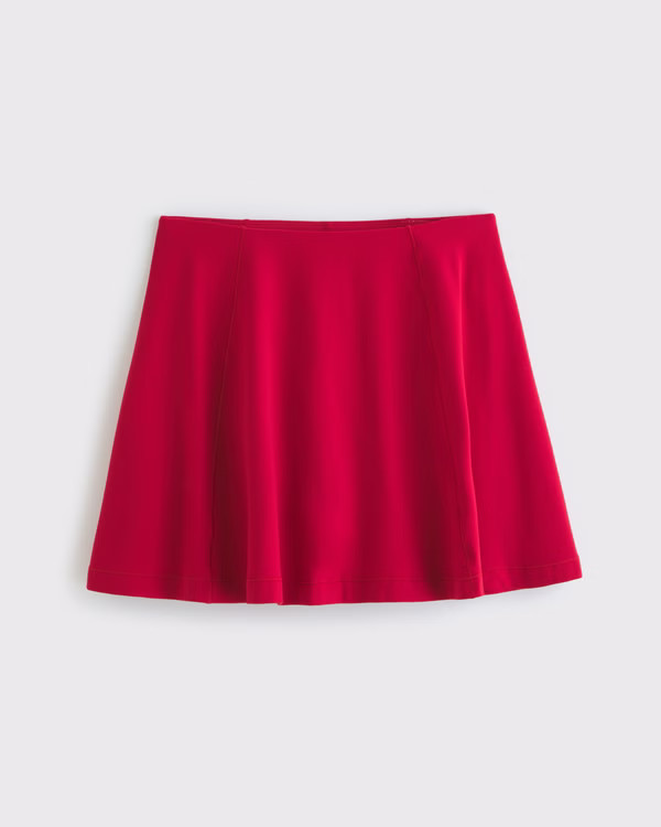 YPB studioFLEX Pleated Mini Skirt | Abercrombie & Fitch (US)
