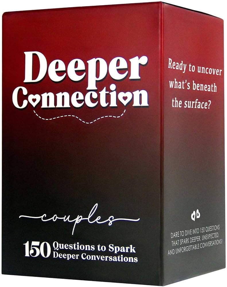 Deeper Connection, Couples Games with 150 Deep Questions to Build Intimate Connection & Trust, Re... | Amazon (US)