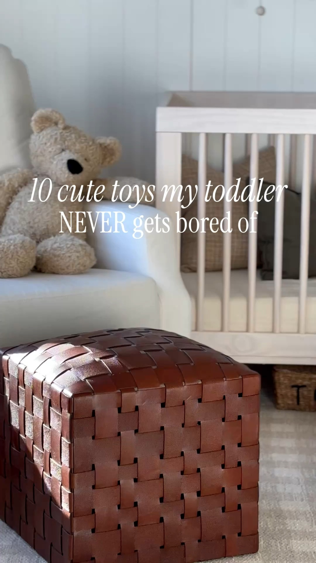 10 cute toys my toddler never gets bored of 🤍

These are the toys we reach for again and again—simple, timeless pieces that keep little ones playing, moving, and using their imagination.

Toddler toys we love, best toddler toys, timeless kids toys, Montessori toys for toddlers, neutral kids toys, open ended play toys, toddler playroom favorites, toys toddlers actually use, aesthetic kids toys, toddler gift ideas

#LTKKids #LTKmomlife #LTKBaby