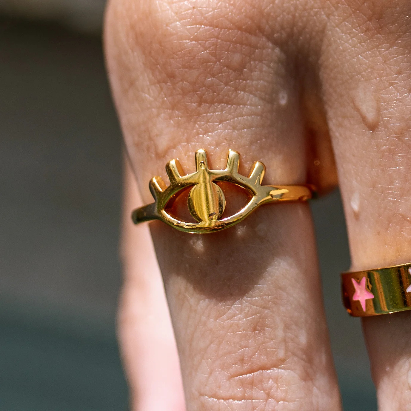 Evil Eye Ring Gold | ALCO Jewelry