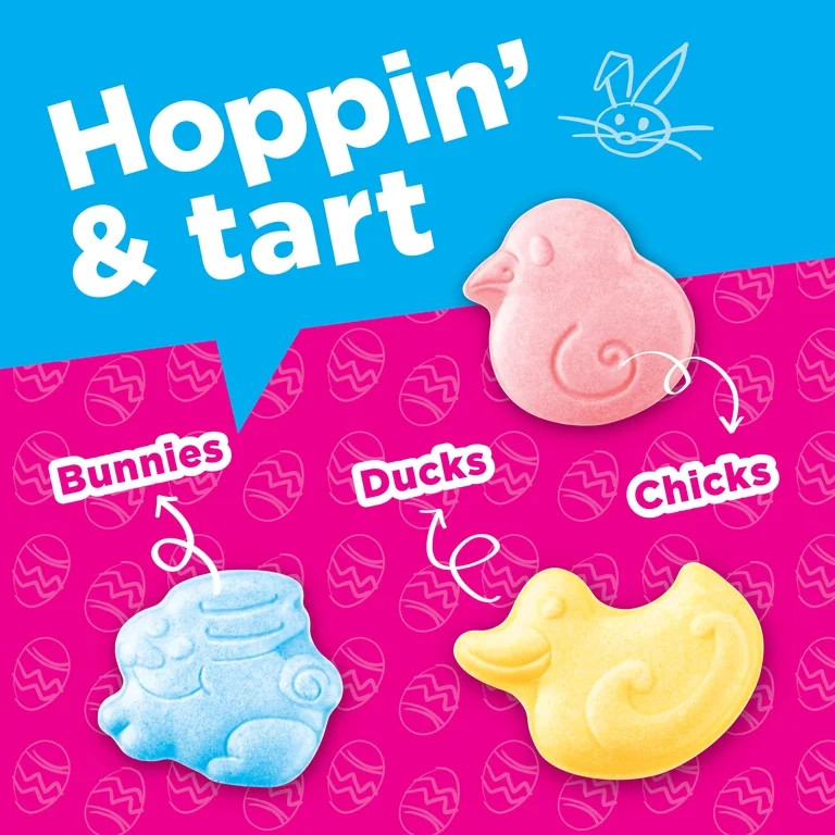 SweeTARTS Chicks, Ducks & Bunnies, Easter Candy, 10 oz | Walmart (US)