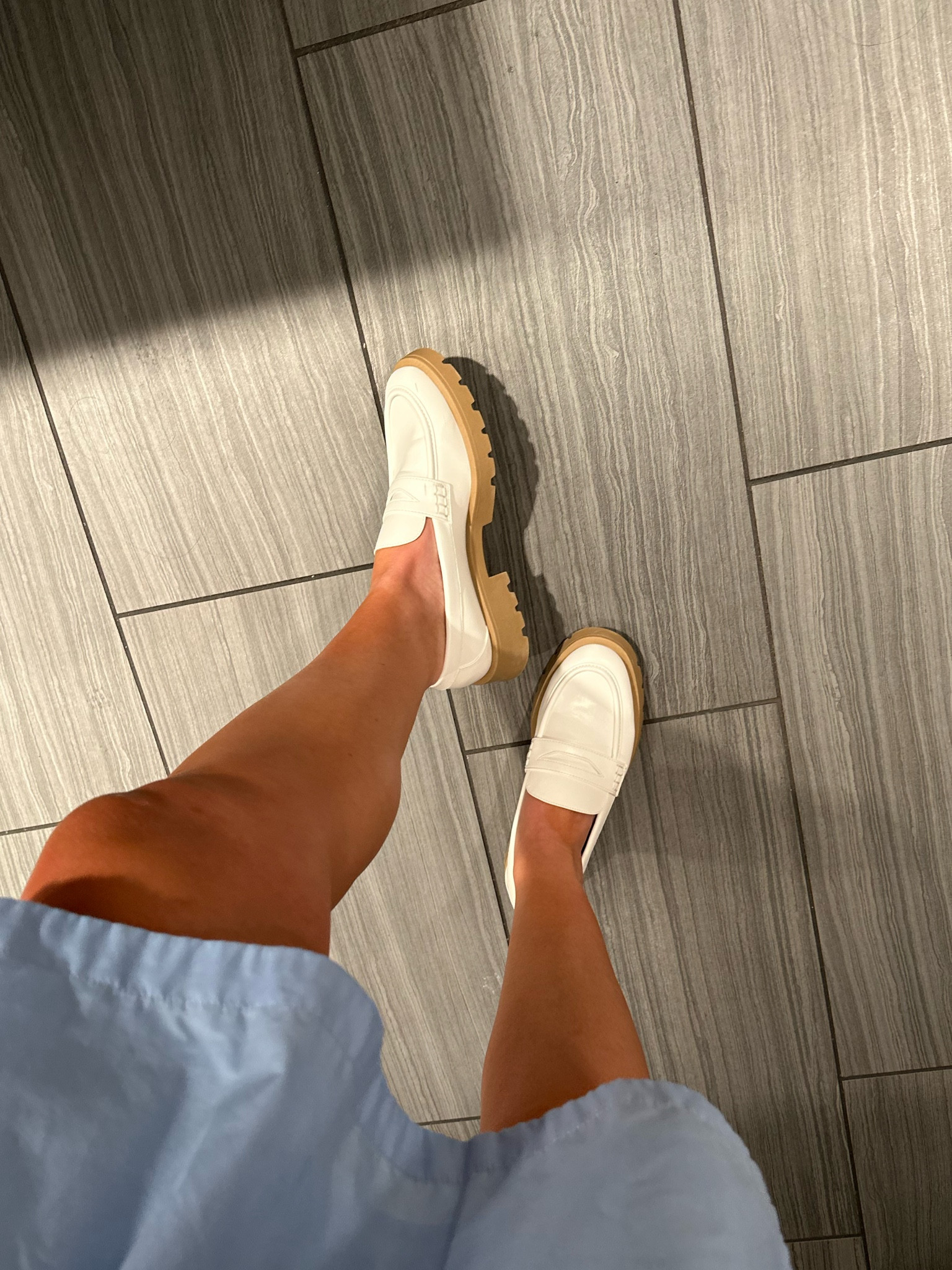 Target loafers under $35 - true to size 

Work shoes 
Office shoes 
White loafers 
Platform loafers 
Fall transition 

#LTKshoecrush #LTKunder100 #LTKunder50