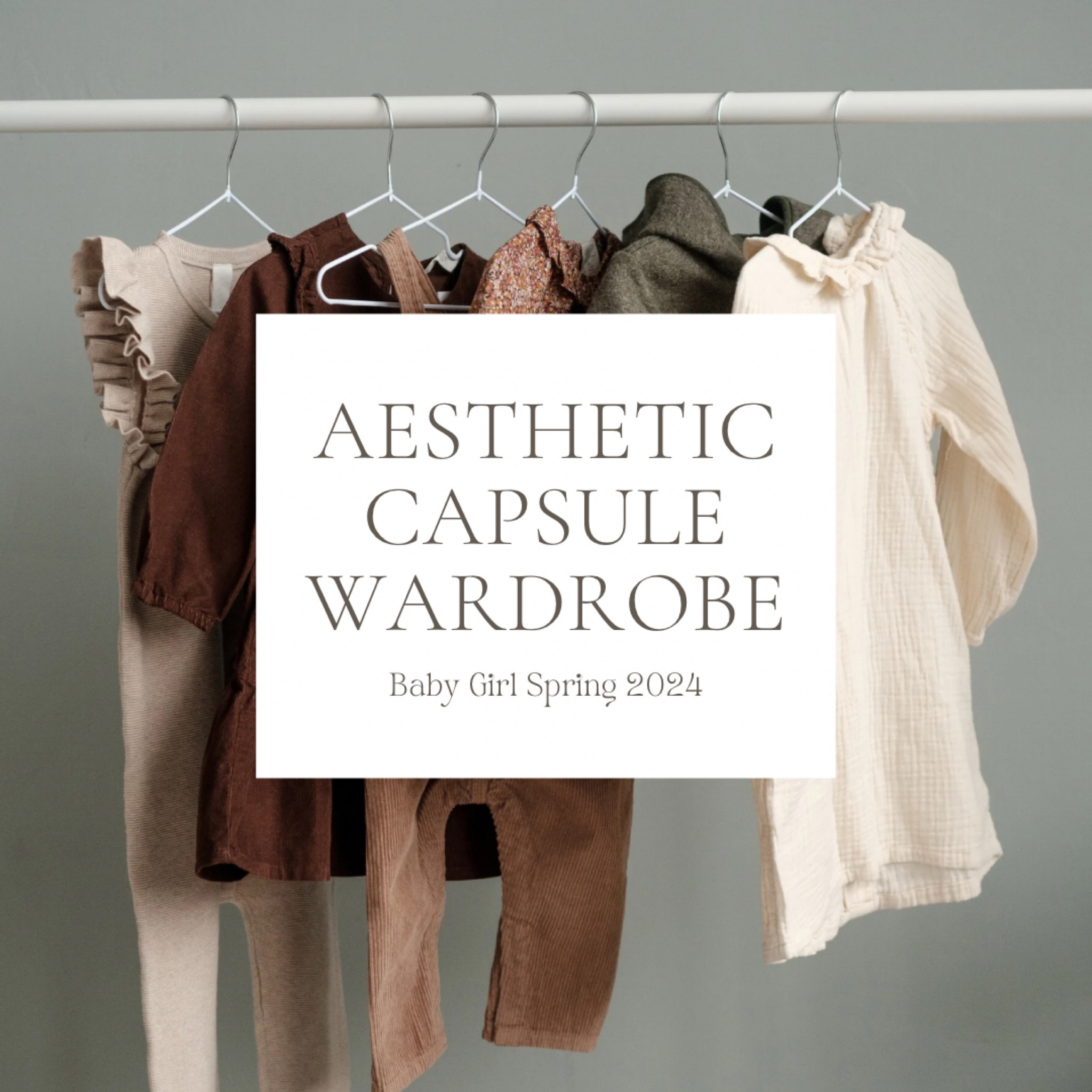 Aesthetic Baby Girl Capsule Wardrobe. Dusty rose and blue. 

#LTKbump #LTKkids #LTKfamily