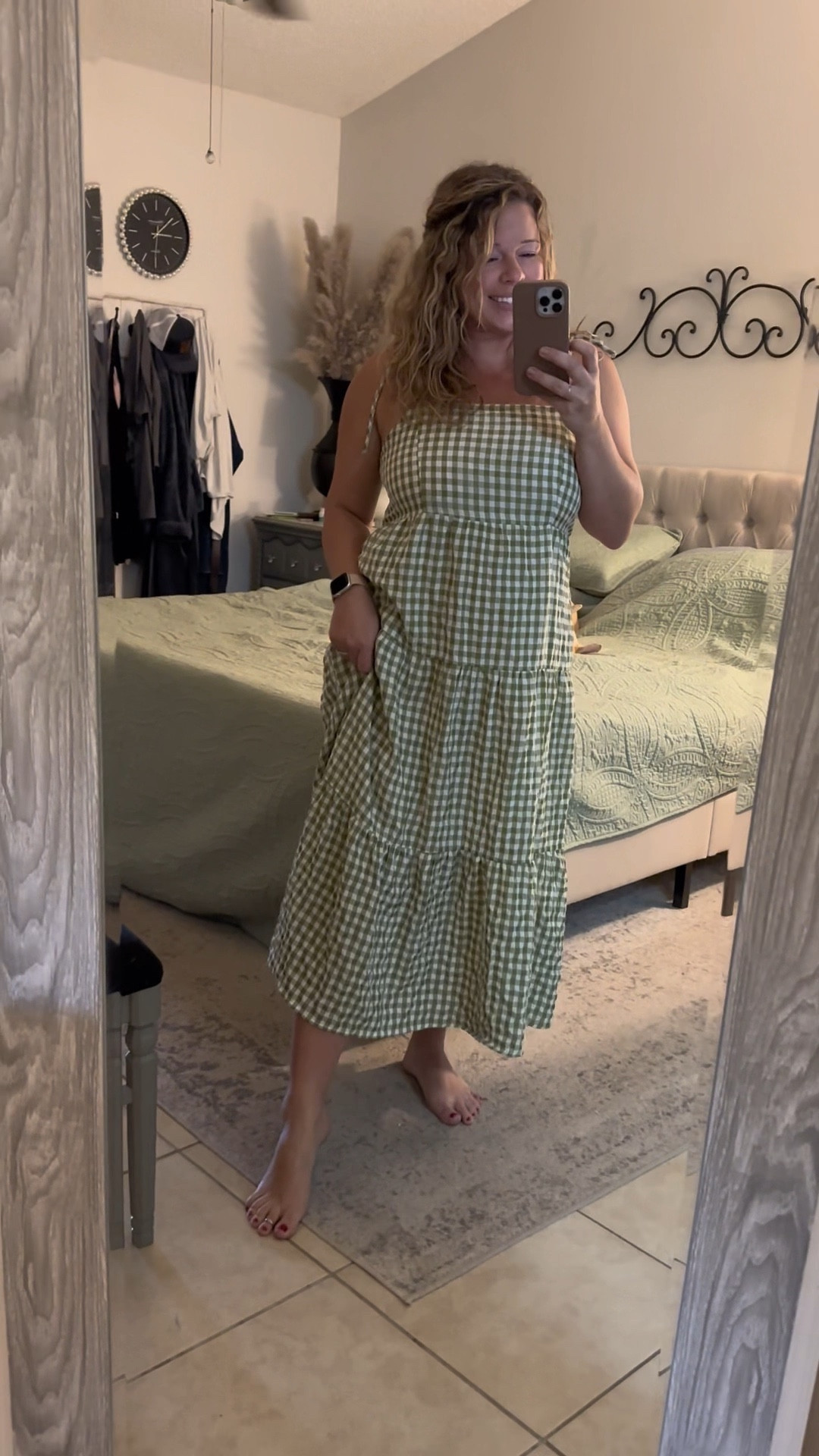 A fun super lightweight thin material summer dress. I ordered size large and the chest area is semi tight for my bigger chest. If anyone is any bigger then I am then they should size up.

Summer dress
Midsize dress
Maxi dress
Midi dress
Midsize fashion
Midsize style
Summer outfits 
Amazon dress
Florida dress
Plaid dress
Tiered dress
Fun dresses
Flowy dresses
Amazon finds

#LTKcurves #LTKunder50

#LTKSeasonal