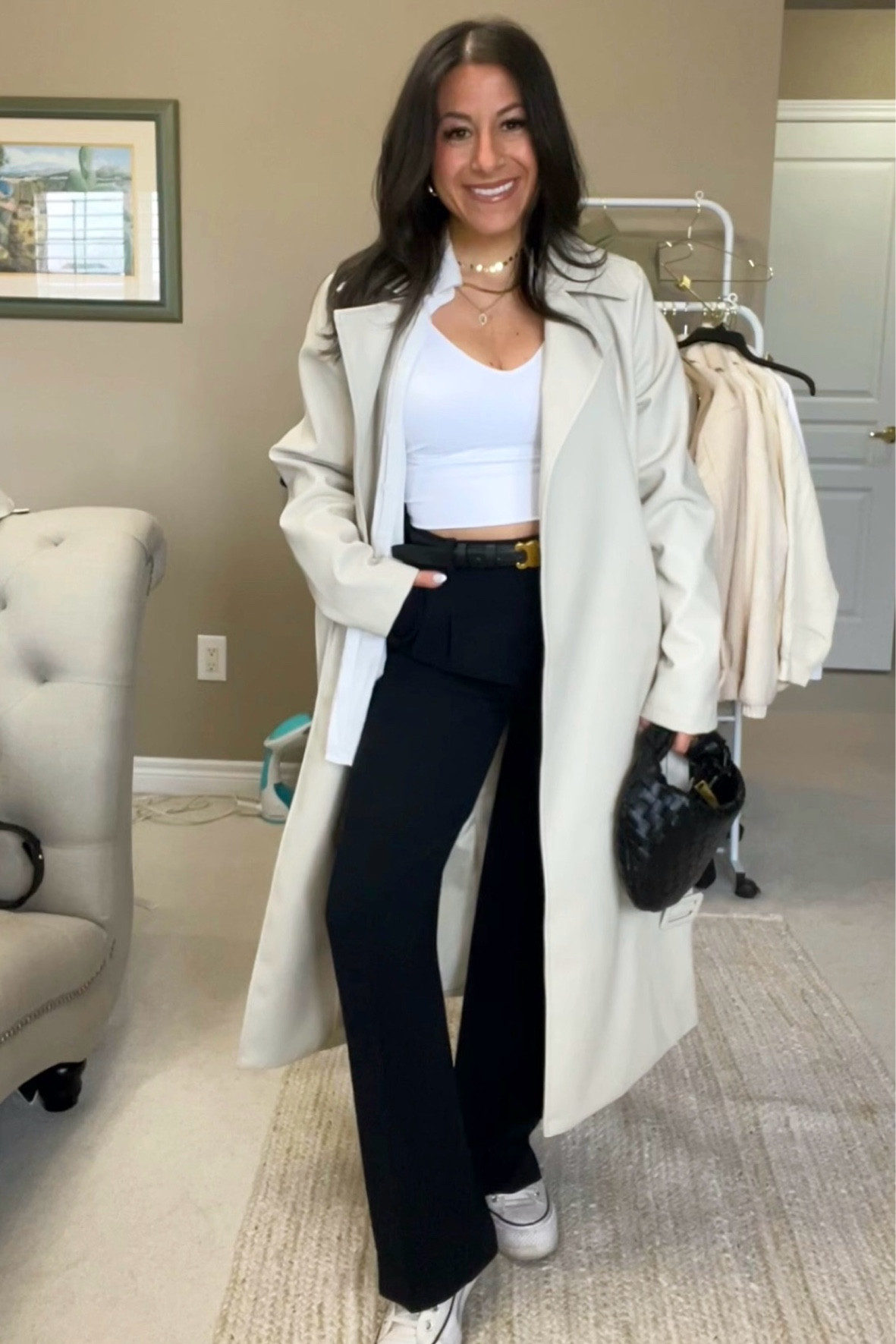Neutral spring look ✨ 
.
Spring ootd, neutral outfit, neutral fashion, spring outfit ideas 

#LTKstyletip #LTKSeasonal #LTKsalealert