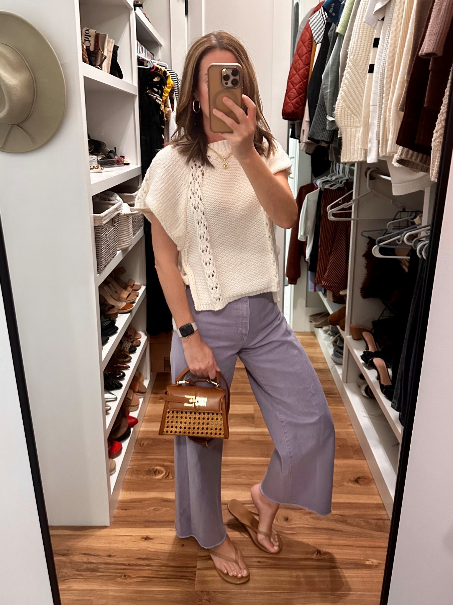 The perfect $20 side tie sweater 💜 

#LTKootd