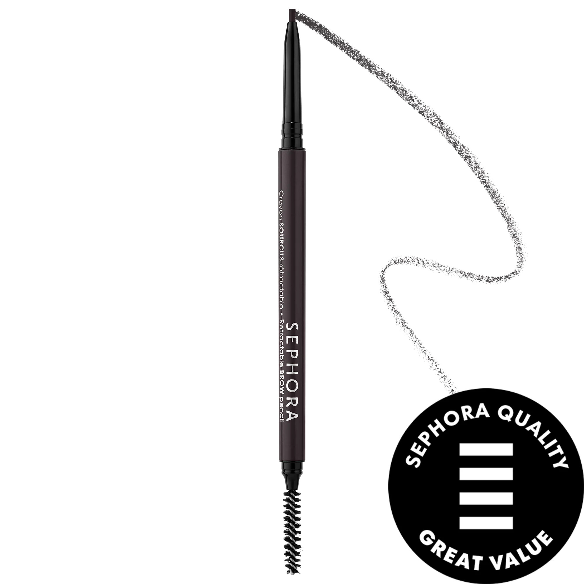 SEPHORA COLLECTION Retractable EyeBrow Pencil - Waterproof 12 Granite 0.003oz / 0.08g | Sephora (US)