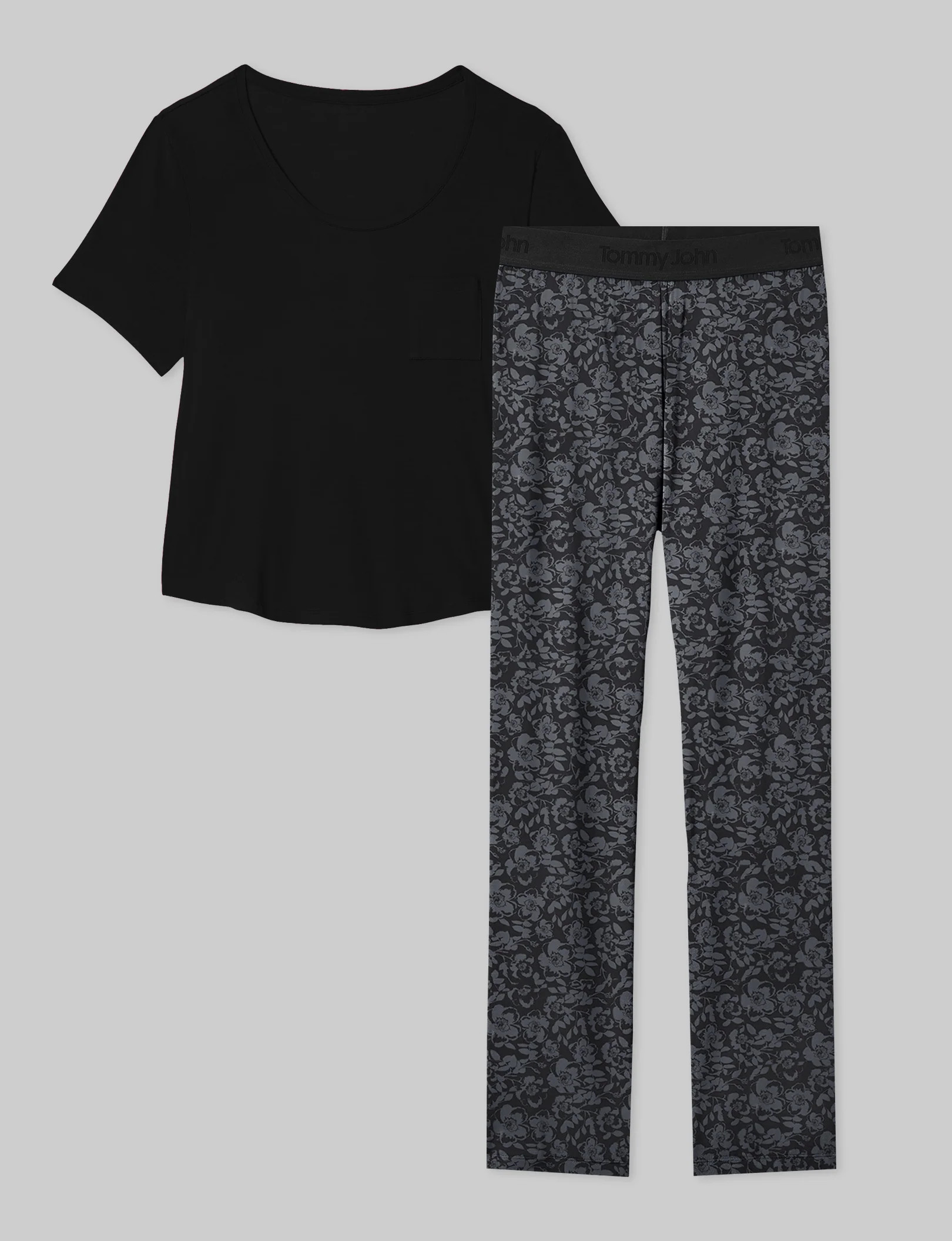 Women's Second Skin Sleep Pocket Tee & Pant Set | Tommy John