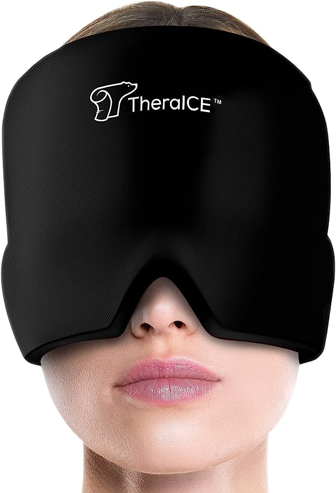 TheraICE Migraine Headache Relief Cap, Hot & Cold Therapy Hat, Migraine Relief Cap, Cool Gel Head... | Amazon (US)