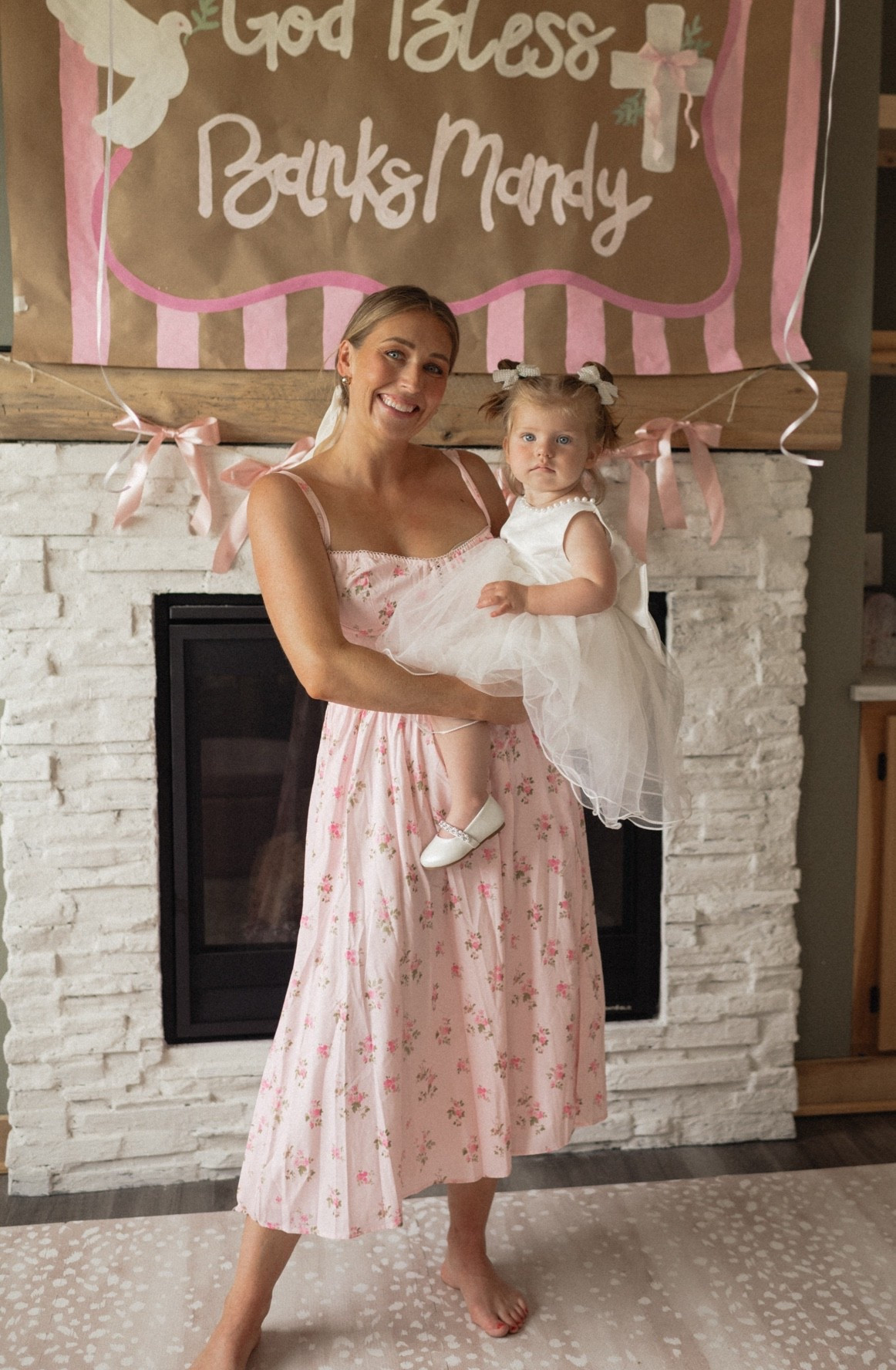 Love this dress! Flattering and comfy. The slit is perfect and the dress is lightweight. Perfect fit. 

Adding my 2 second options as well, also loved these.

#LTKmomlife #LTKgrwm #LTKSeasonal