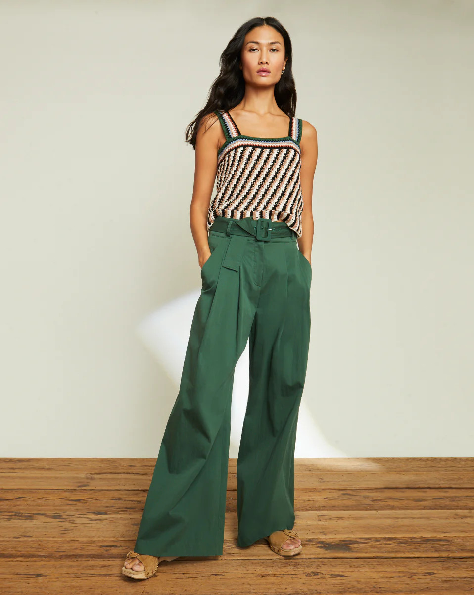 Maliyah Wide-Leg Pant | Veronica Beard