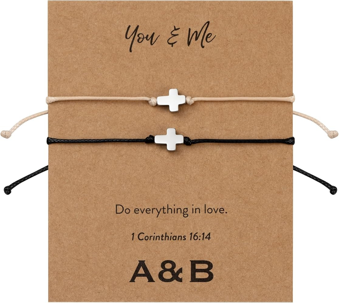 ARK & BAY Christian Charm Bracelet with Inspirational Bible Verse Scripture for Her | Handmade Ad... | Amazon (US)