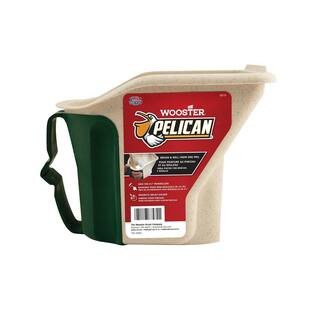 1 qt. Pelican Hand-Held Paint Bucket with Brush Magnet | The Home Depot