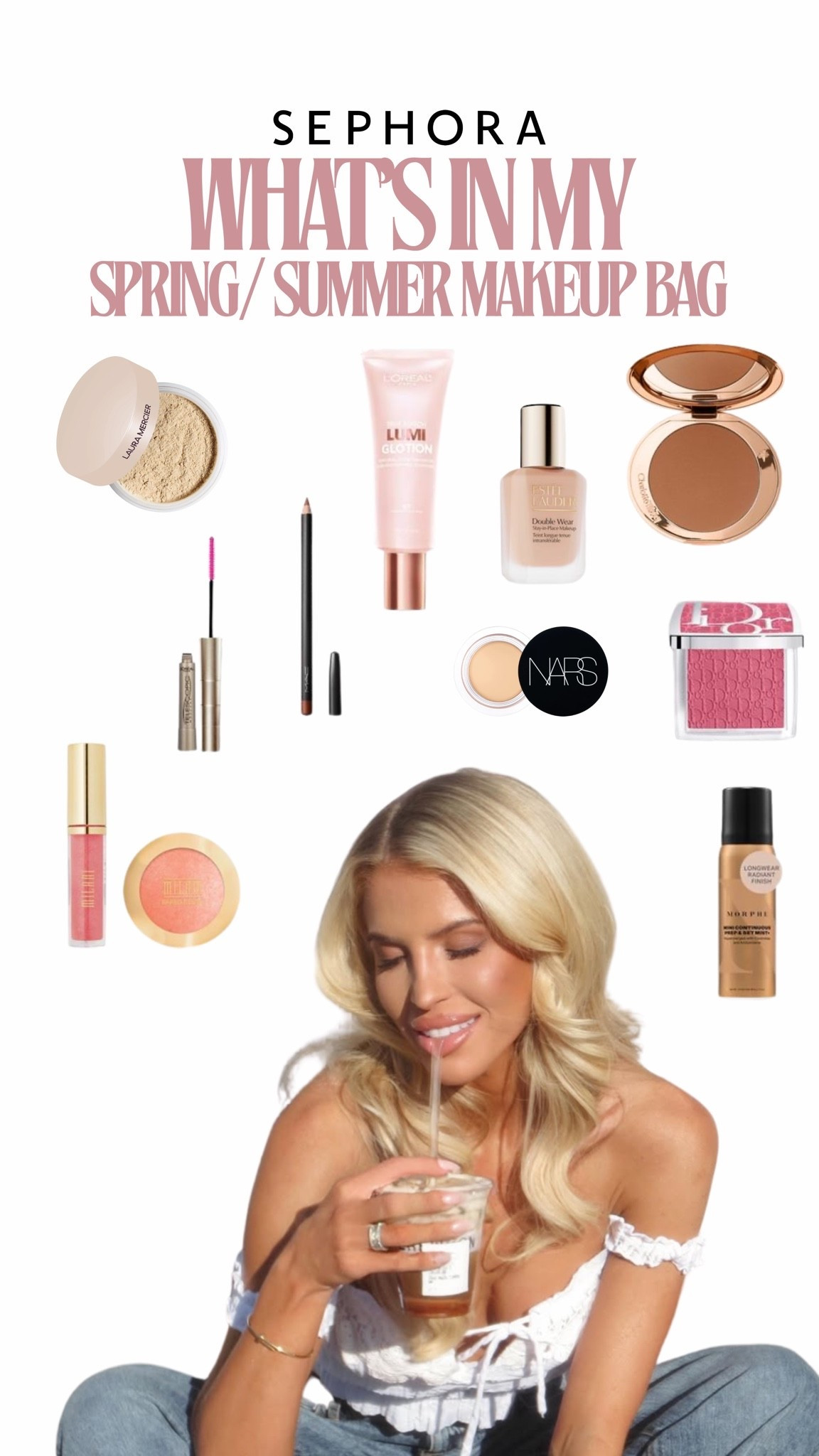 Compiled a list of my recent makeup and beauty favs while I was in LA 

SHADES:
Double wear Foundation in shade “3N1 Ivory Beige - medium with neutral undertones”

MAC lipliner in “cork”

Charlotte Tilbury in “foxy brown"

Clinique chubby stick in “Plushest Pink”

#LTKmakeup #glam #springmakeup #summermakeup