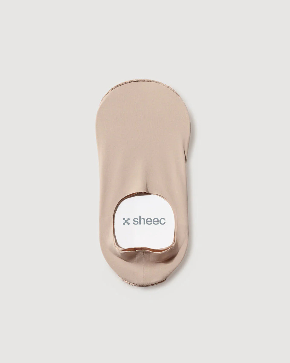 Secret High-cut No Show Socks | Cream | Sheec Socks
