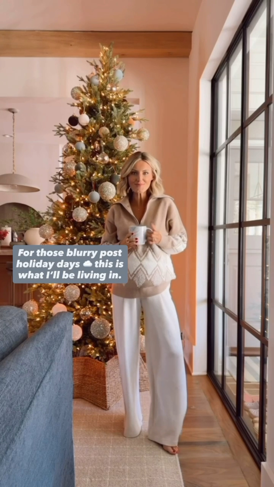 This will definitely be my uniform for the next few weeks - these pieces are so comfy! Wearing M to accommodate the bump. 

Loverly Grey, Varley, loungewear, lounge set, winter fashion, winter outfit ideas 

#LTKootd #LTKSeasonal #LTKBump