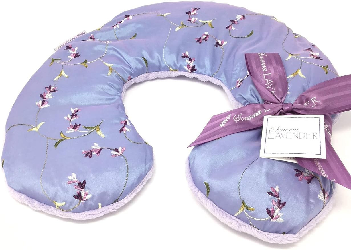 Sonoma Lavender Luxury Lavender Heatable/Chillable Neck Pillow, Microwaveable for Neck and Should... | Amazon (US)