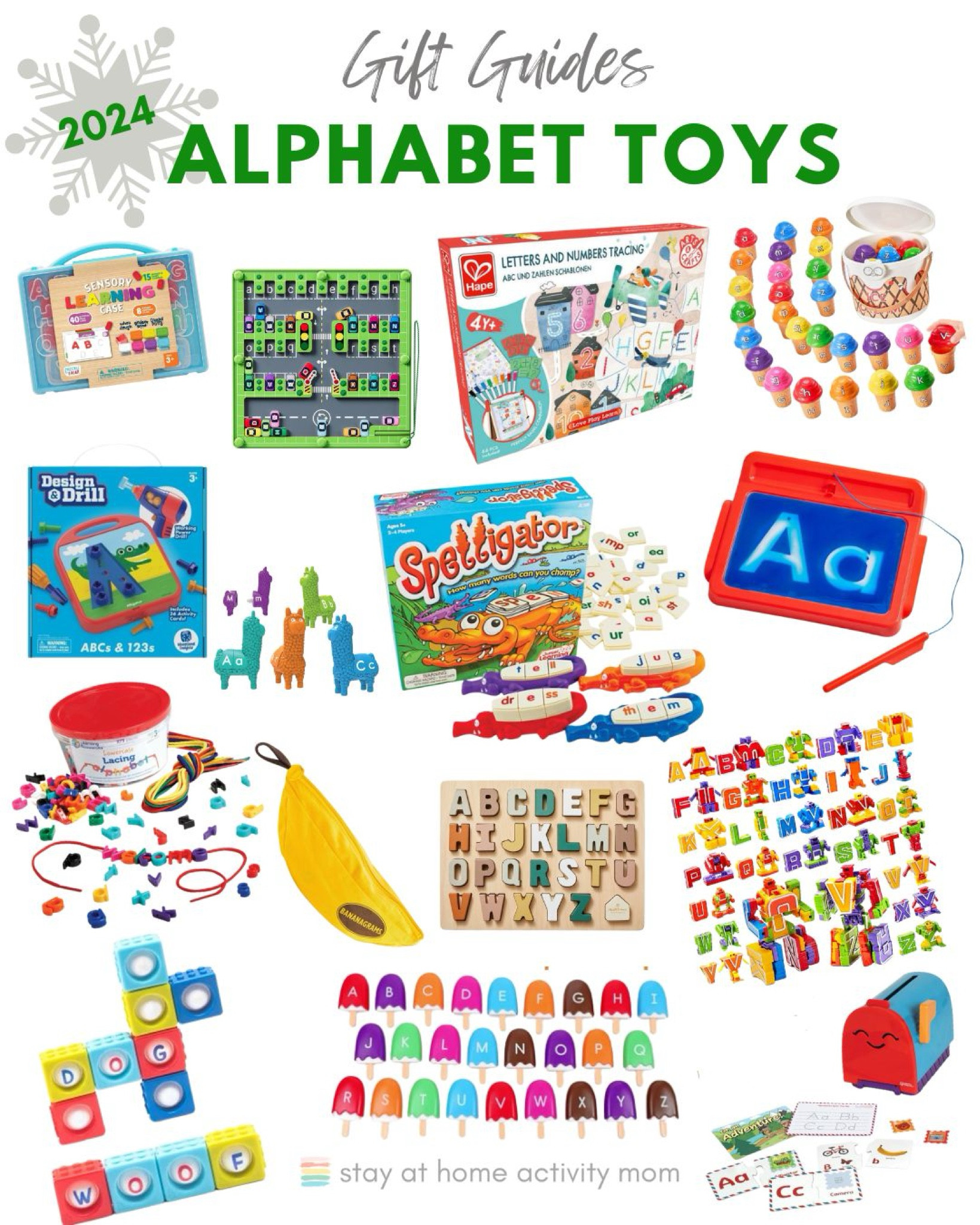 🎁 Gift Guides: 2024 🎁 Make learning the alphabet fun with these hands on letter toys.

#LTKKids #LTKGiftGuide #LTKHoliday