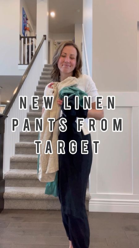 New Target linen pants. Wearing my TTS (XS)

#LTKover40 #LTKfindsunder50 #LTKworkwear