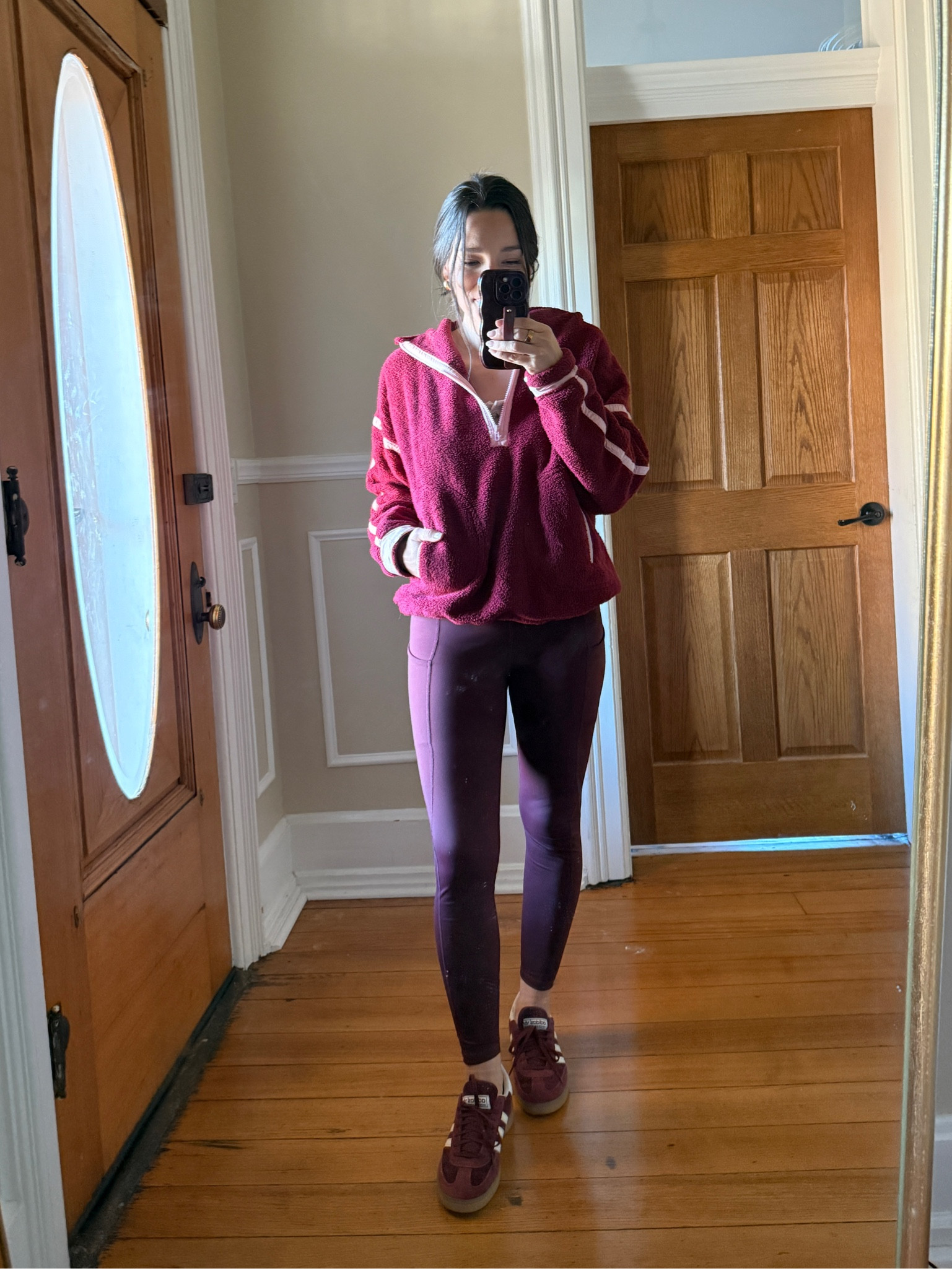 Wearing this multiple times per week because it’s so soft! Also the best leggings I’ve tried in a while. Both TTs.

#LTKActive #LTKSaleAlert #LTKFindsUnder50