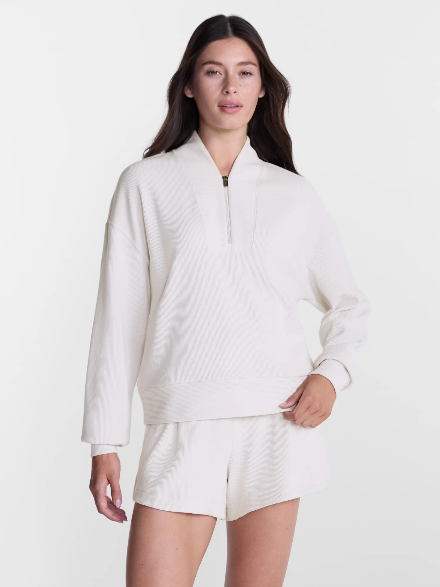 Avia Women's Ottoman Half Zip Pullover, Sizes XS-XXXL - Walmart.com | Walmart (US)