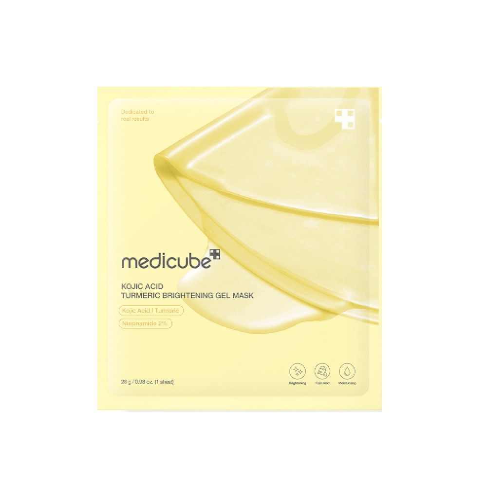 medicube - Kojic Acid Turmeric Brightening Gel Mask - 28g | STYLEVANA