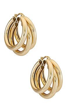 Electric Picks Jewelry Nirvana Earrings in Gold from Revolve.com | Revolve Clothing (Global)
