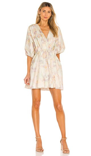 Bianca Dress inTurmeric Watercolor | Revolve Clothing (Global)
