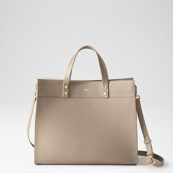 Essential Leather Tote | Mark and Graham