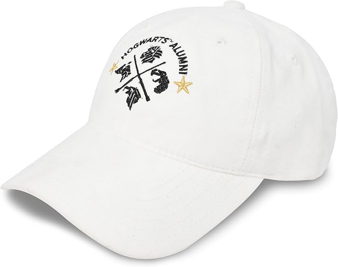 Harry Potter Baseball Cap, Cotton Adjustable Hogwarts Alumni Dad Hat for Men and Women, Curved Br... | Amazon (US)