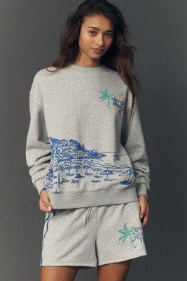 Mayfair Checked Out Crew Pullover | Anthropologie (US)