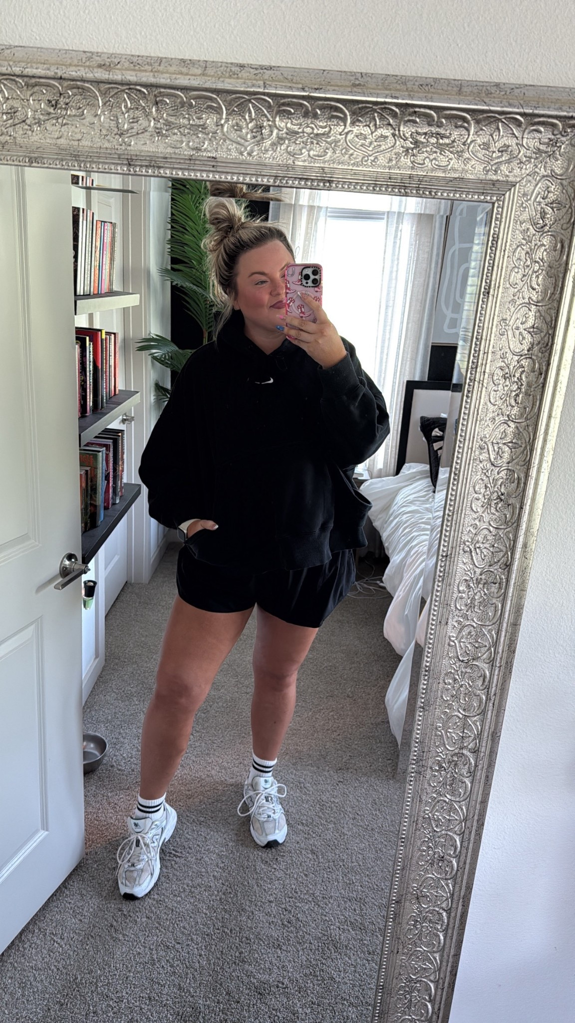 Size xxl shorts
Size xl hoodie 
Size xl socks 
Size 11 shoe 

#LTKPlusSize #LTKActive #LTKStyleTip