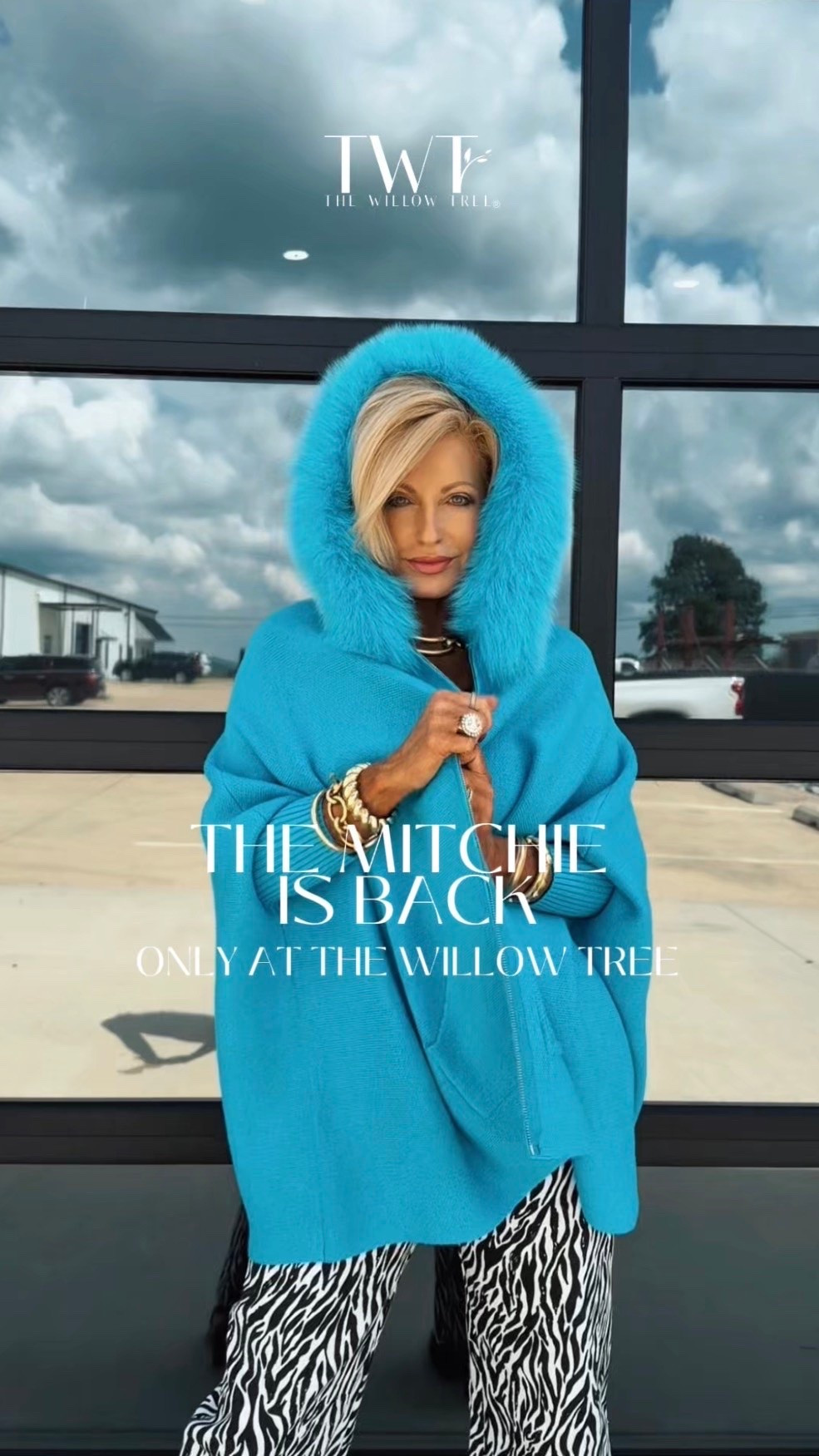❌Please Read

 If this looks familiar... there's a reason.
Last year, my photos and videos of this poncho ended up EVERYWHERE, along with plenty of knockoffs. But my girls know where to find the
The MITCHIE'S Amiee Fox Fur Poncho is
EXCLUSIVE TO TWT®
THE MOST COPIED. Turquoise is EXCLUSIVE TO TWT®  I’ve also linked more colors & it’s one size!

#LTKgrwm #LTKstorytime #LTKvlog