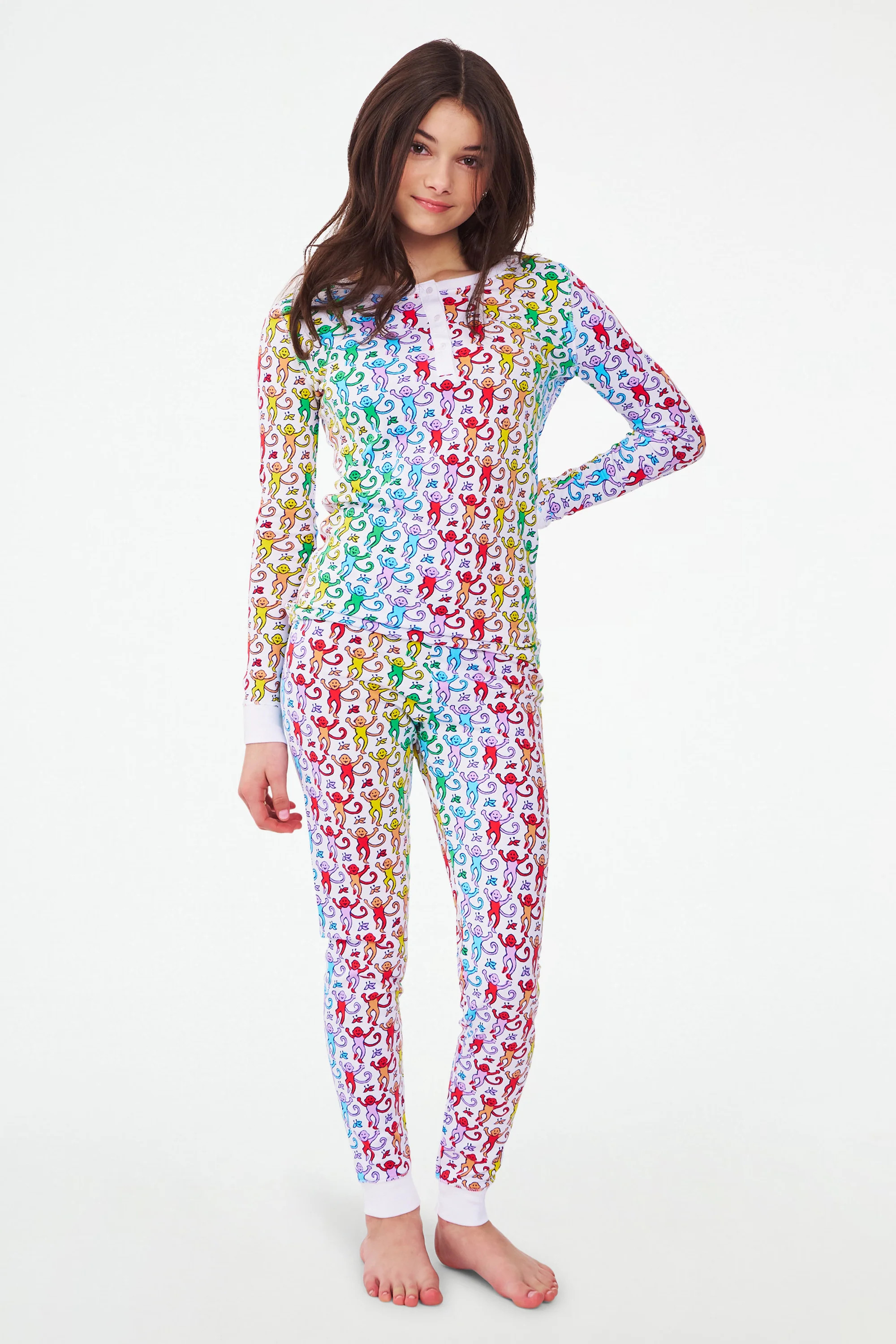 Kids Disco Monkey Pajamas | Roller Rabbit