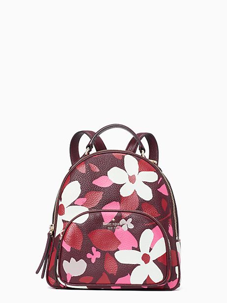 jackson forest floral medium backpack | Kate Spade Outlet