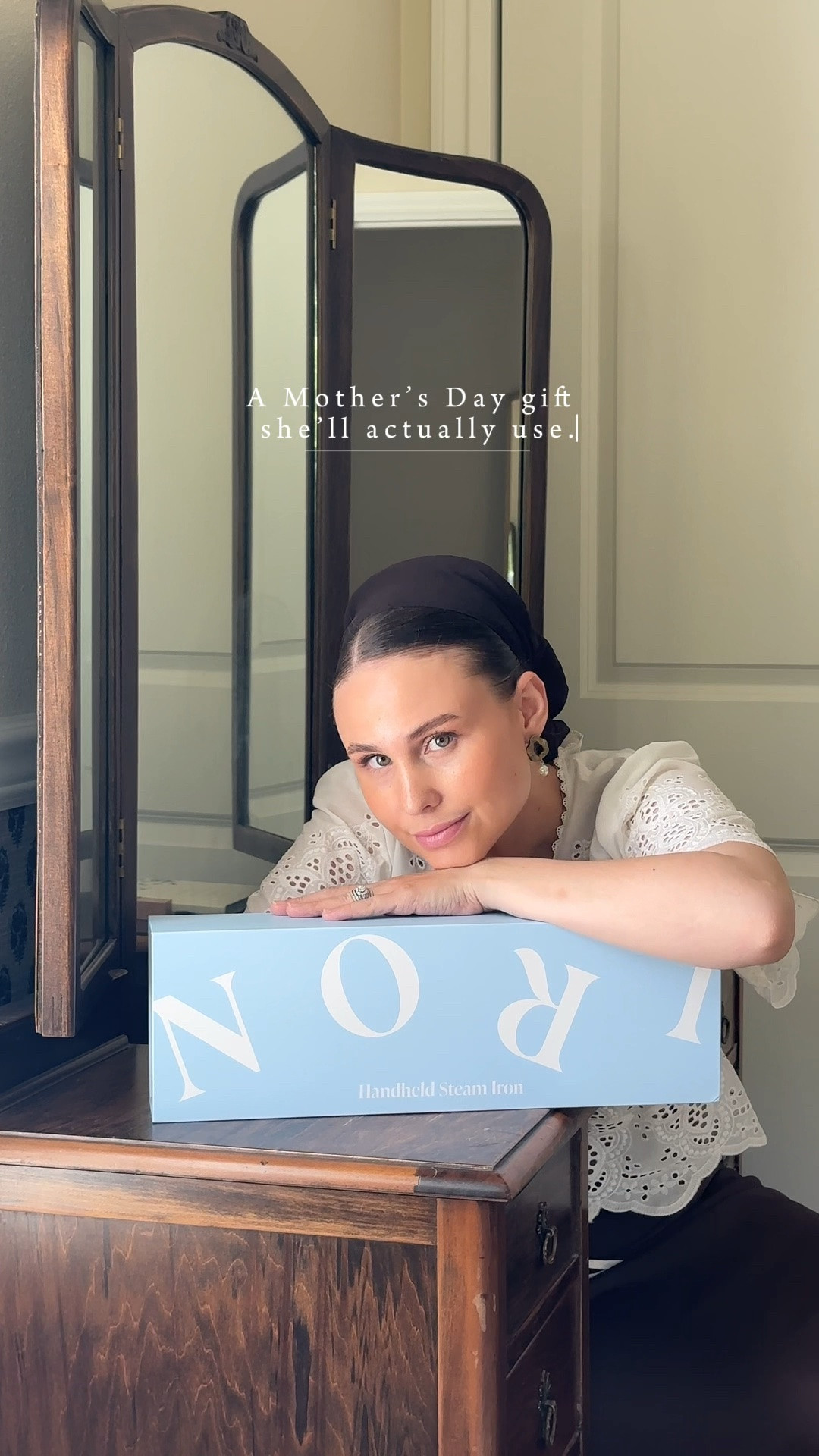 Mother’s Day gift she will actually use. ✨🧺Stop gifting things that collect dust! The Nori Press Steam Iron is the ultimate upgrade for the mom who values her time (and her closet). 🕊️It’s a steamer-meets-iron that presses both sides of your clothes at once—no clunky ironing board required. It’s lightweight, heats up in minutes, and has 6 fabric settings so she’ll never have to guess. Perfect for quick morning touch-ups or travel.

#LTKMothersDay #LTKmomlife #LTKootd