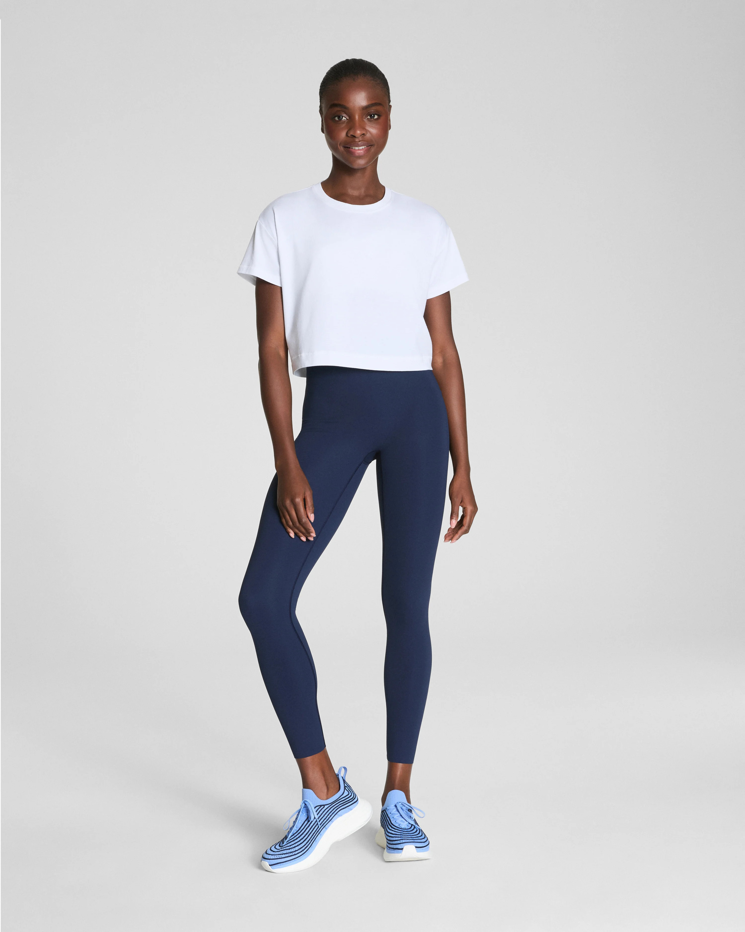 SPANX\u00ae BoostUp Cropped Tee | Breathable Active Crop Top | Spanx