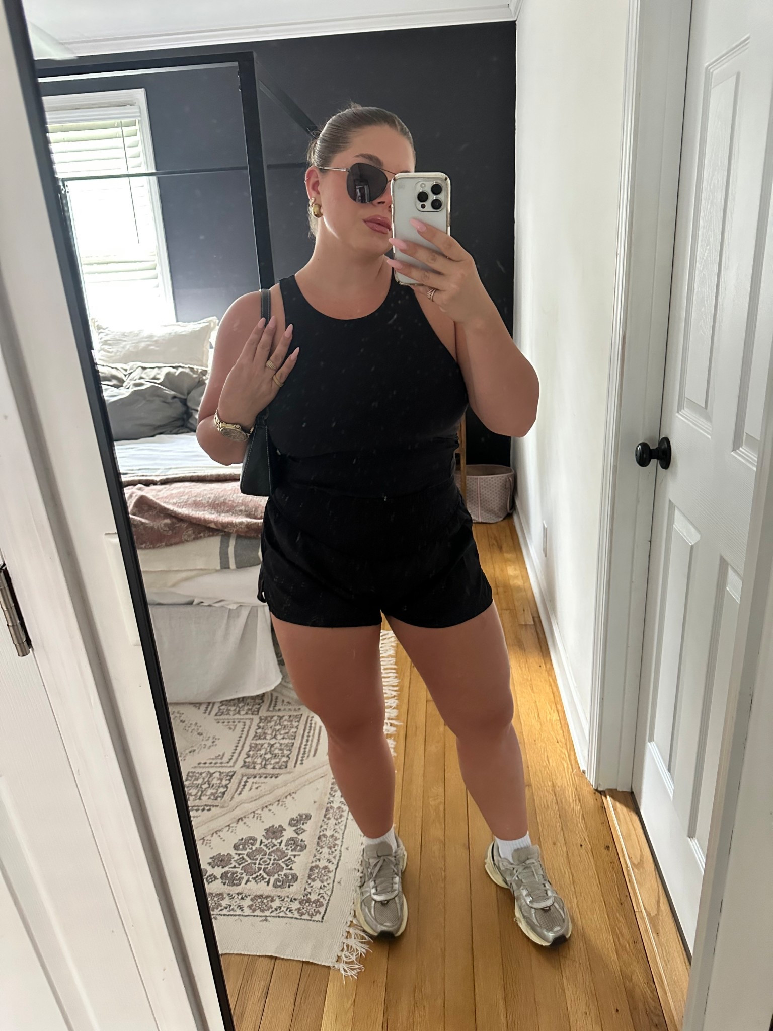 Elevate your activewear by going monochromic. Top it off with adding your favorite everyday jewelry ✨

#LTKMidsize #LTKActive #LTKStyleTip