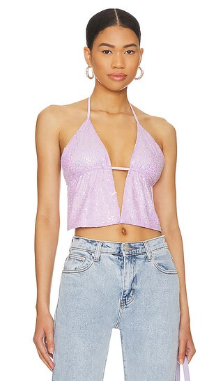 Marilena Top in Purple | Revolve Clothing (Global)