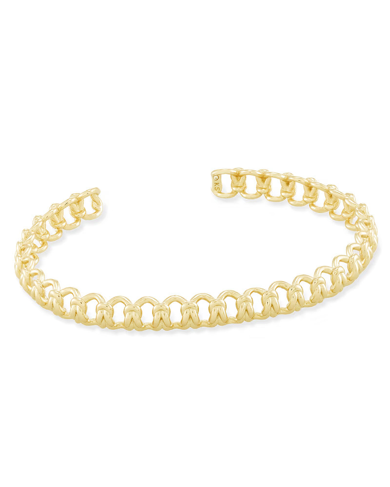 Fallyn Small Cuff Bracelet In Gold | Kendra Scott