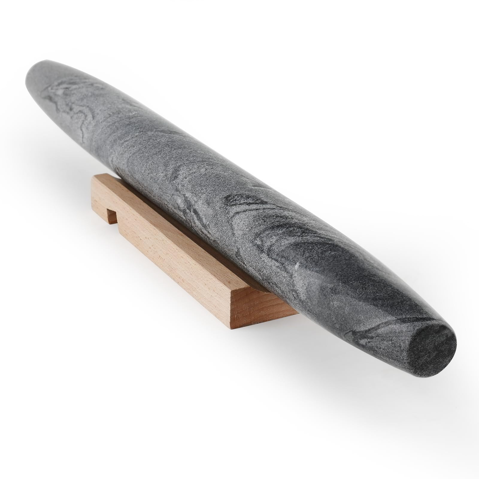 Koville African Natural Marble French Rolling Pin, 16inch Non-Stick Rolling Pin for Baking, Dough... | Amazon (US)